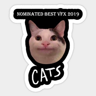 Polite Cats Movie Best VFX 2019 Sticker